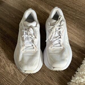 Women’s HOKA Bondi Sneakers white